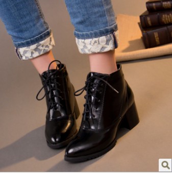Red_Lace_Up_Waterproof_Low_Heel_Fashion_Women__s_Casual_Shoes_2.jpg