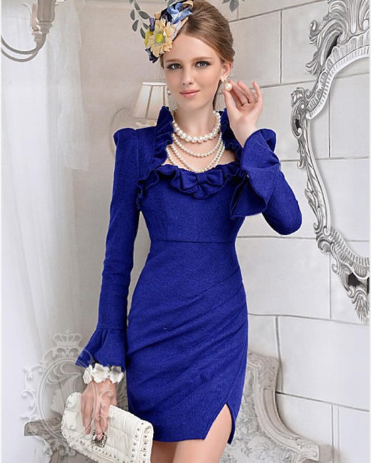 Royal_Blue_Ruffles_Mini_Fashion_Sexy_Elegant_Lady__s_Dresses_4.jpg