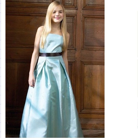 Taffeta_Spaghetti_Straps_Green_With_Ribbons_Flower_Girl_Dresses_1.jpg