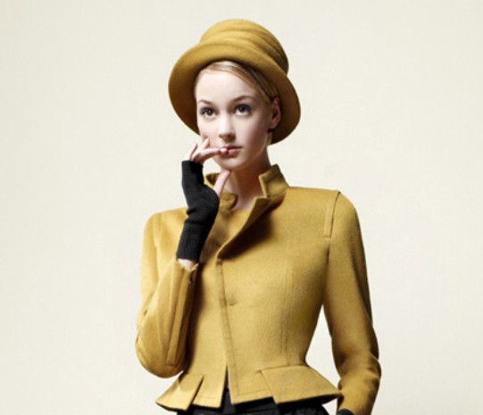 Yellow_Short_Style_Nylon_Elegant_Women__s_Jackets___Coats_2.jpg